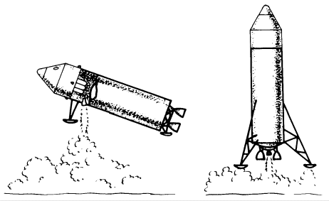 [Two landing techniques]