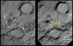 Tempel 1 Impact Site