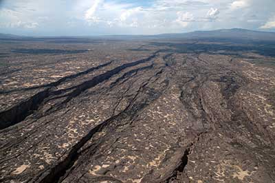 The rift in Afar, Ethiopia