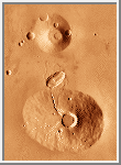 Ceraunius Tholus and Uranius Tholus