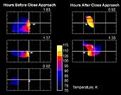 Phoebe Temperature Maps