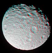 Mimas in 3D